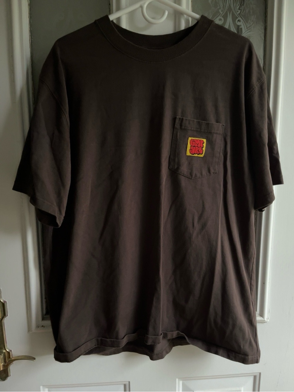 Empyre Men’s XL Brown Pocket T-Shirt Skate Streetwear Graphic Tee